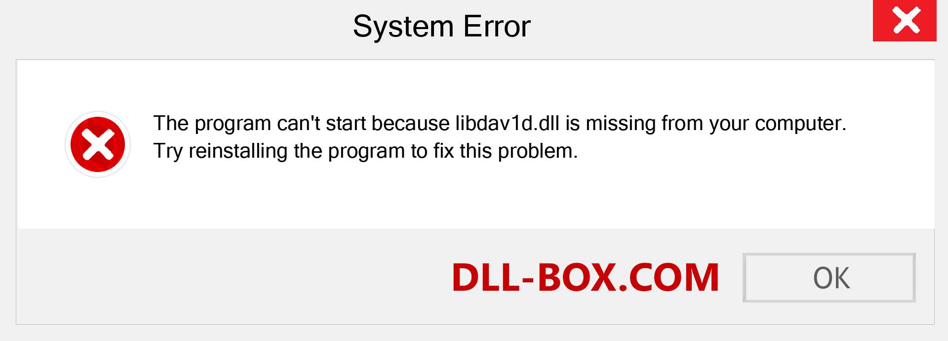  libdav1d.dll file is missing?. Download for Windows 7, 8, 10 - Fix  libdav1d dll Missing Error on Windows, photos, images
